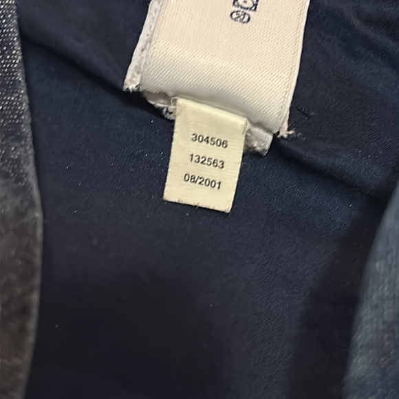 Baby Gap Y2K Floral Embroidered Denim Jumper size 12-18 months - Picture 10 of 15